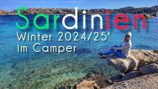 SARDINIEN Camping im Winter! LA MADDALENA ein Traum! Sardinien ROADTRIP Teil 1! 🇮🇹 Grimaldi-Lines!