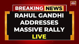 LIVE | Rahul Gandhi's Fiery Speech From Delhi's Ramlila Ground | Rahul Gandhi Live News | LS Polls