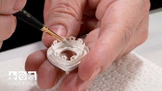 Cool Tools | Creating Bezel Wire using FS999™ Silver Clay and the Silhouette Curio™ by Cindy Pope