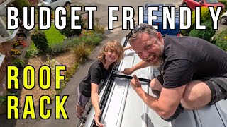 Budget Friendly Roof Rack Option, Unistrut! It's all hard work!