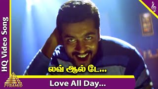 Love All Day Video Song | Mounam Pesiyadhe Tamil Movie Songs | Suriya | Trisha | Yuvan Shankar Raja