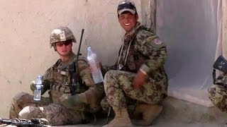 U.S., Afghan Soldiers on Clearance Patrols in Paktika Province, Afghanistan