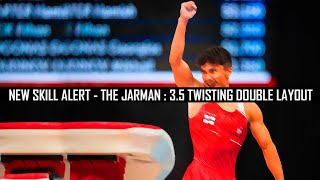 NEW SKILL ALERT - The Jarman: 3½ Twisting Double bwd Layout