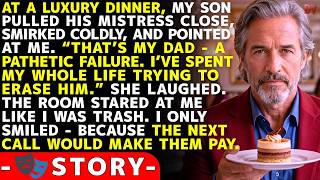 My Son Mocked Me As A Failure At Dinner—Minutes Later, One Phone Call Changed Everything Forever