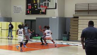 Robinson basket Pallotti/Pikesville girls basketball Public vs. Private Challenge 01/20/18