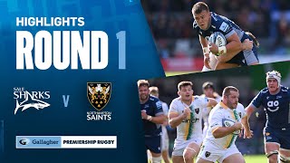 Sale v Northampton - HIGHLIGHTS | A Hard-Fought Victory! | Gallagher Premiership 2023/24