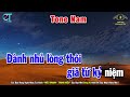 mười năm tình cũ karaoke tone nam am nhạc sống chất lượng cao trọng hiếu