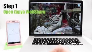 How to Transfer Files on Zapya WebShare