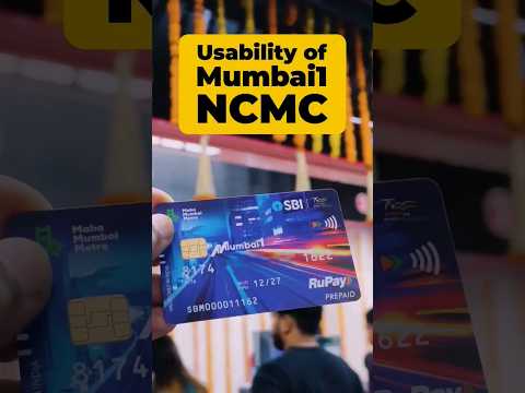 Using Mumbai Metro NCMC Card On Line 1 - YouTube