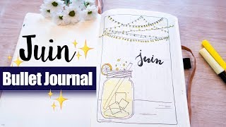 PLAN WITH ME | Organisation Bullet Journal JUIN