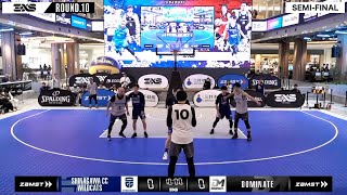 【三井不動産3XS/Round10/Semi-Final 2】SHINAGAWACC WILDCATS vs DOMINATE