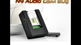 N9 GSM Audio Bug Quick Start Guide