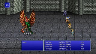 FINAL FANTASY III 9999 damage on boss💪