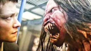 When passengers on a train are attacked by a creature | Howl 2015 Film English