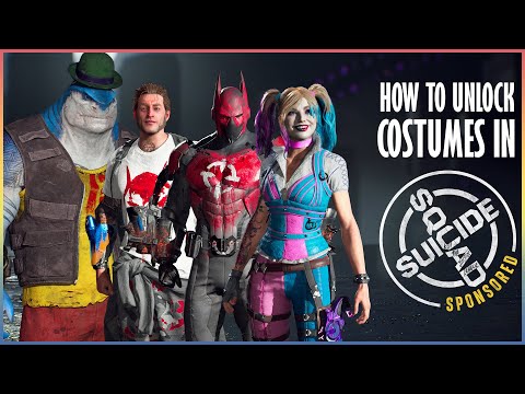 How to Get Outfits and Skins in Suicide Squad KTJL