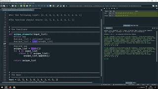 Python Programming – Function that Selects Only the Unique Elements from a List