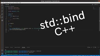 What is std::bind in C++ ?