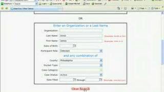 Criminal Record Search