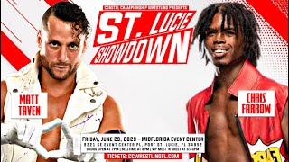 Matt Taven vs. Chris Farrow, St. Lucie Showdown, Port St  Lucie, FL 06.23.23 (Full Match)