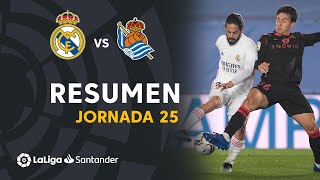 Resumen de Real Madrid vs Real Sociedad (1-1)