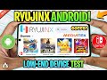 🔥 TESTING RYUJINX EMULATOR ON *LOW-END* ANDROID DEVICE! MALI GPU | NINTENDO SWITCH EMULATOR