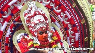 Moovalam Kuzhi Chamundi Theyyam |മൂവാളംകുഴി ചാമുണ്ടി തെയ്യം|അഞ്ഞൂറ്റമ്പലം|Anjoottambalam| Theyam 270