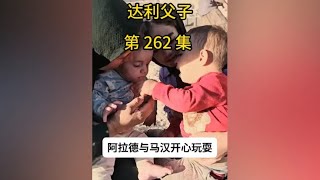 达利父子的幸福生活 阿拉德与马汉开心玩耍，麦迪娜帮忙做事