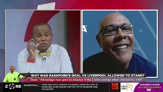 Why Rashford's Goal against Liverpool was allowed to stand | SportsMax Zone