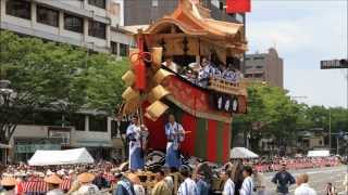 京都の四季 2014 祇園祭　大船鉾が後祭に復興しました。