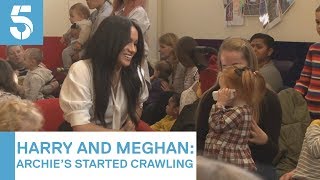 Meghan Markle and Prince Harry reveal baby Archie has begun to crawl | 5 News