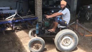 ਆਟੋ ਦੇ ਇੰਜਨ ਨਾਲ ਬਣਾਇਆਂ ਮਿੰਨੀ ਟਰੈਕਟਰ | Auto De Engine Nal Banaya Minni Tractor