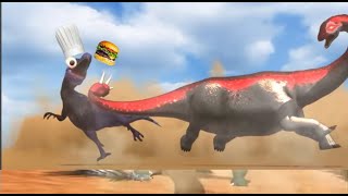 shunosaurus vs acrocanthosaurus ytp