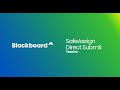 SafeAssign Direct Submit - Blackboard