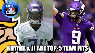 CBS: Khyree Jackson & JJ McCarthy are Top-5 Rookie Team Fits with Vikings 👀🔥