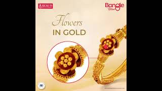 Summer Bloom Nakshi Gold Bala Bangles