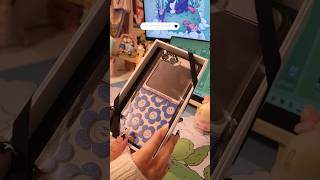 🧸🩵unboxing cute cases for my galaxy z flip 5 #casetify #galaxyzflip5 #samsung