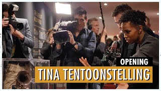 Nyassa Alberta en Jeroen van der Boom openen tentoonstelling | TINA - De Tina Turner Musical