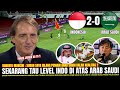 🔴DIHAJAR HABIS 2-0 !! Roberto Mancini Sampai NGOMONG GINI Usai Timnas Bantai Arab Saudi Kual Pildun