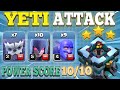 TH13!!! Yeti Witch Golem Attack Strategy For 3 Stars! Army Link In Description! - Clash of Clans