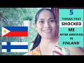 5 Culture Shock in Finland! Good vibes! Philippines Finland! Filipino Finnish! Life in Finland!