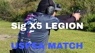 Sig X5 Legion Carry Optic / Galveston USPSA Match.