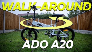 ADO A20 Electric Folding Bike - Walk Around - Everything You Need To Know!