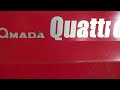 amada quattro af1000e laser cutting machine 2003 overview