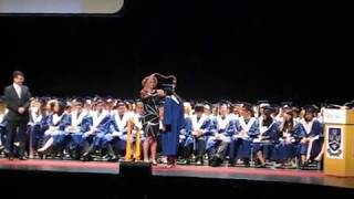 Jacqueline Siu Sentinel secondary School graduation 2012