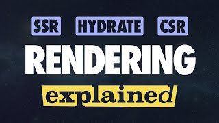 Web Rendering Explained