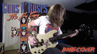 Guns N  Roses -  It's So Easy (Bass Cover)