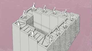 MC Escher "Ascending and Descending": Reimagined
