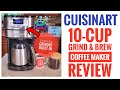 Cuisinart 10 Cup Coffee Maker with Grinder, Automatic Grind & Brew  DGB-450 Review   I LOVE IT!