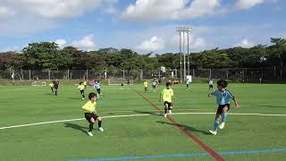 fcカマラーダ沖縄 x 城北fc　後半　R16　準々決勝　JA共済カップ OFA第37回沖縄県U11サッカー大会　2023年12月10日