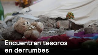 Derrumbes esconden tesoros - Sismo - En Punto con Denise Maerker